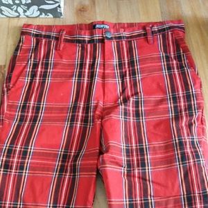 Men's Elwood plaid pants Size 34